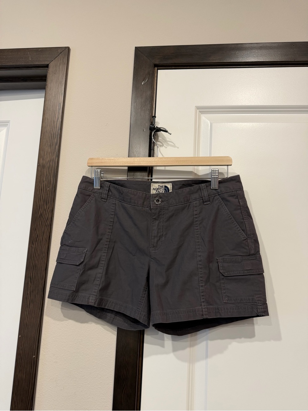 The North Face Women's Charcoal Cargo Shorts